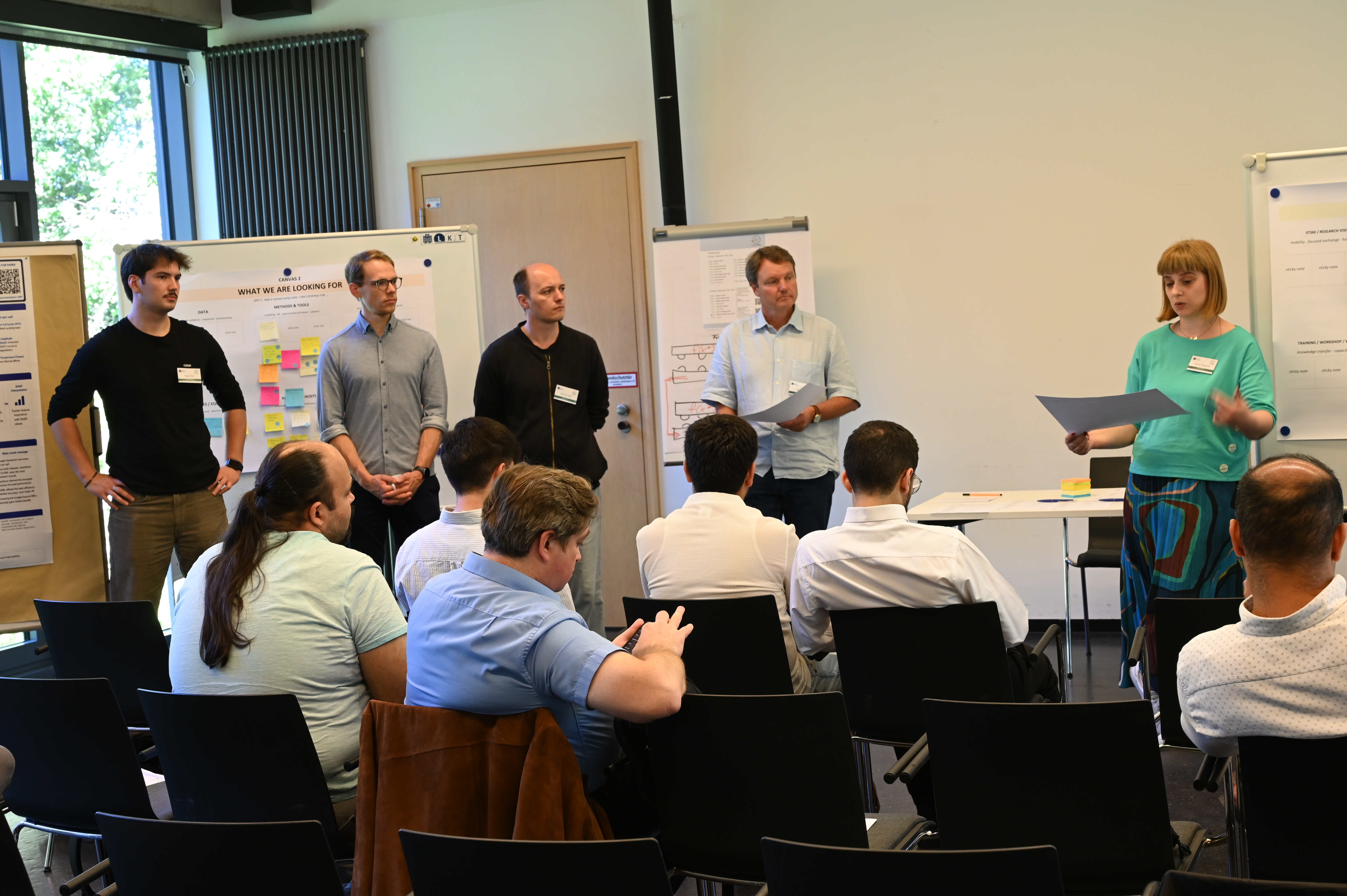Interactive sessions during the workshop